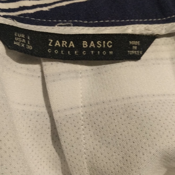 Beautiful 🌹 blue and white skirt by Zara🍀🌸🌼 - Picture 9 of 9